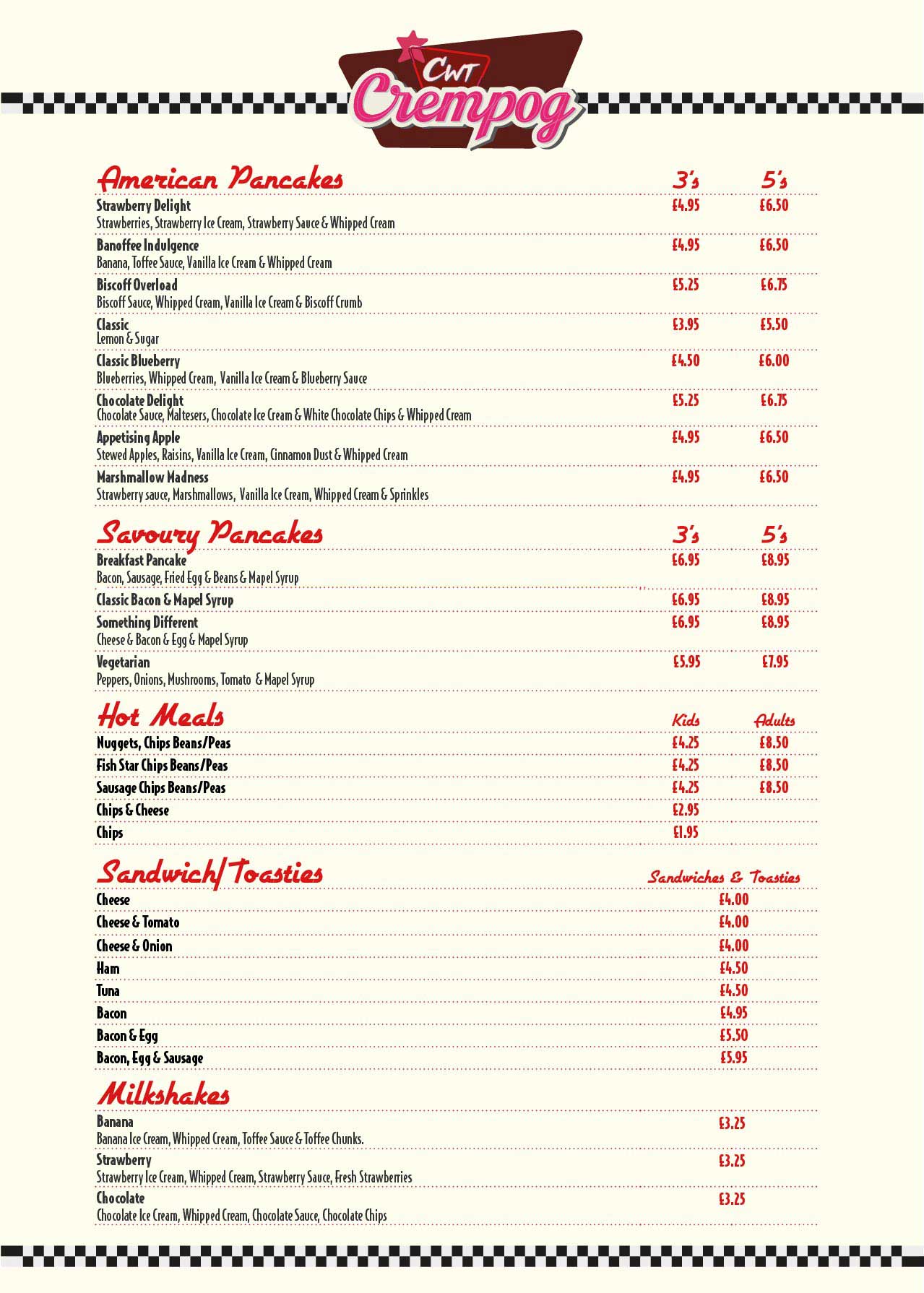 print Crempog Menu